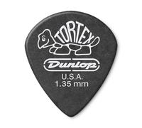 JIM DUNLOP 482P135 TortexA Pitch Black Jazz III 135 mm Paquete de 12 jugadores