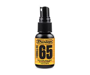 JIM DUNLOP 651SI - Formula 65 Cleaner & Polish, Limpieza y protección de instrumentos de cuerda, Formato 30ml