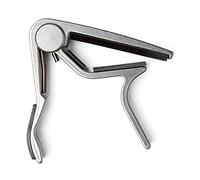 JIM DUNLOP Capo Trigger aluminio gris y mat, folk, Plato