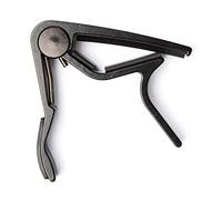 JIM DUNLOP Capo Trigger Negro, Curvado, para Guitarra Acústica 83CB