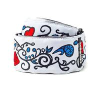 JIM DUNLOP Correa Guitarra Hendrix Monterey, Nylon, Blanco