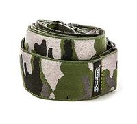 JIM DUNLOP Correa Guitarra Jacquard Camouflage Verde