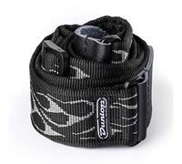 JIM DUNLOP Correa Guitarra Jacquard Flameado Gris