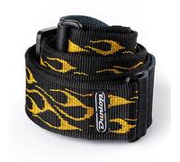 JIM DUNLOP Correa Guitarra Standard Flameado Amarillo