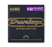 JIM DUNLOP DAB1152 - cuerdas para guitarra acústica - Bronze 80/20 Medium Light 11-15-22-32-42-52