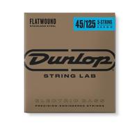 JIM DUNLOP DBFS45125 - Cuerdas para bajo - Flatwound Medium 5 cuerdas 45-125
