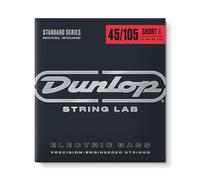 JIM DUNLOP DBN45105S - Cuerdas para bajo - Nickel Wound Bass Guitar Short Scale 45-105