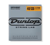 JIM DUNLOP DBSBN40120 - Cuerdas para bajo - Super Bright Light /5 cuerdas 40-60-80-100-120