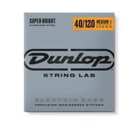 JIM DUNLOP DBSBS40120M - Cuerdas para bajo - Super Bright Medium 40-120 5 cuerdas