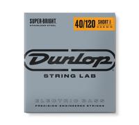 JIM DUNLOP DBSBS40120S - Cuerdas para bajo - Super Bright Short 40-120 5 cuerdas