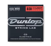 JIM DUNLOP DEN0838 - Cuerdas para guitarra eléctrica - Electric Nikel Perfomace + 8-11-16-24-30-38