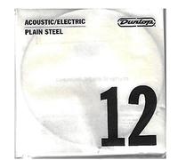 Jim Dunlop DPS12 12 calibre Plain acero guitarra eléctrica e cadena, pesados (Single)