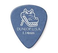 JIM DUNLOP - 417F114 Paquete de 24 púas Gator Grip de 1,14 mm, azul