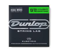 Jim Dunlop Guitar Strings, Juego de cuerdas para guitarra eléctrica, barítono 13-72