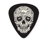 Jim Dunlop Púas L14R.73 Lucky 13 Serie III 0,73 mm Deadwood Negro Pack de 36