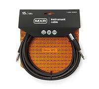 JIM DUNLOP MXR Cable Instrumento Estándar, 15 pies | 4,6 m, Conector Recto de 1/4 de pulgada (DCIS15)