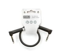 JIM DUNLOP MXR Cable Instrumento Estéreo TRS 1 pie | 0,3 m, Conector Recto de 1/4 de pulgada (DCIST1RR)