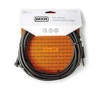 JIM DUNLOP MXR Cable Instrumento Estéreo TRS 20 pies | 6,1 m, Conector Recto de 1/4 de pulgada (DCIST20R)