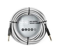 JIM DUNLOP MXR Cable Instrumento Serie Pro Tejida 24 pies | 7,3 m, Conector Recto de 1/4 de pulgada (DCIW24)