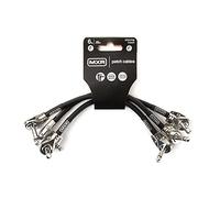 JIM DUNLOP MXR Cable Parche, 6 pulgadas | 15 cm - Pack de 3, Ángulo Recto de 1/4 de pulgada (3PDCP06)