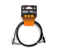 JIM DUNLOP MXR Cable Parche de Cinta, 3 pies | 0,9 m, Ángulo Recto de 1/4 de pulgada, 90 cm (DCPR3)