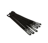 JIM DUNLOP MXR - Envolturas para cables, 6 unidades, color negro (DCWRAP6)