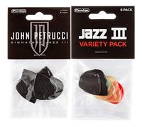 Jim Dunlop Petrucci reproductor de Jazz III Pack (6 piezas) + PVP103 - Púa (paquete de 6 uds.)