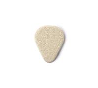 Jim Dunlop Púa de fieltro 8011 Nick Lucas blanca para guitarra acústica Saco de 12