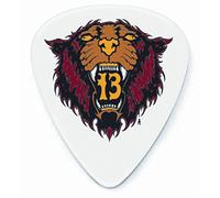 JIM DUNLOP Púas Blackline II Alan Forbes, Saco de 36, Tiger, Blanco, 0,60mm