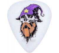 JIM DUNLOP Púas Blackline II Alan Forbes, Saco de 36, Wizard, Blanco, 0,73 mm