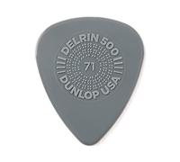 JIM DUNLOP Púas Delrin 500 Prime Grip 0,71mm Saco de 72