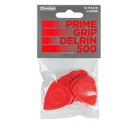 JIM DUNLOP Púas Delrin 500 Prime Grip 1,14mm Saco de 12