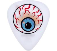 JIM DUNLOP Púas Dirty Donny II, Saco de 36, Eye Ball, Blanco, 0,60mm