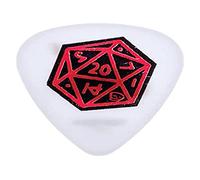 JIM DUNLOP Púas Dirty Donny II, Saco de 36, Icosahedron, Blanco, 1mm