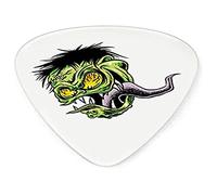 JIM DUNLOP Púas Dirty Donny, Saco de 36, Guitar Warrior, Blanco, 0,60mm