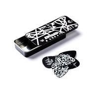 JIM DUNLOP Púas Eddie Van Halen, Starbody, Caja en Metal de 6