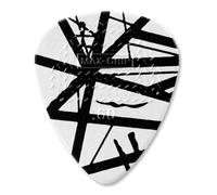 JIM DUNLOP Púas Eddie Van Halen, VHI, Saco de 6, Blanco