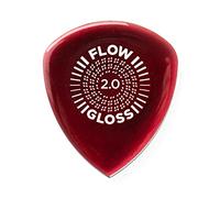 JIM DUNLOP Púas Flow Gloss 2,00mm Saco de 3, Morado