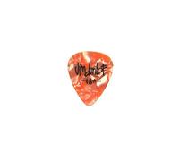 JIM DUNLOP Púas Genuine Celluloid Classic, Saco de 72, Naranja Perlado, medium