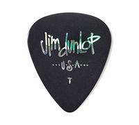 Dunlop 483R03TH - Celuloide auténtico, negro, fino, 72 unidades por bolsa