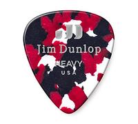 JIM DUNLOP Púas Genuine Celluloid Shell Duro Saco de 72, confetti