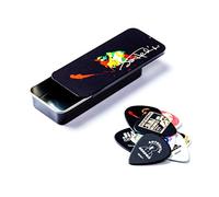 JIM DUNLOP Púas Jimi Hendrix, Band of Gypsys, duro, Caja en Metal de 12