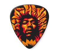 JIM DUNLOP Púas Jimi Hendrix, duro, Saco de 6, Fire