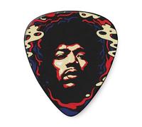 JIM DUNLOP Púas Jimi Hendrix, duro, Saco de 6, star