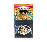 JIM DUNLOP Púas Jimi Hendrix, Medium, Saco de 6, Bold as Love