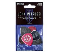 JIM DUNLOP Púas John Petrucci Variety Pack, ultex, Multicolor, Saco de 6, jazz III, primetone, flow et trinity