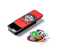 JIM DUNLOP Púas Johnny Cash Caja en Metal de 6, medium, nylon, Multicolor