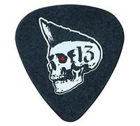 JIM DUNLOP Púas Lucky 13 serie II, Saco de 36, 1,00mm, Psychobilly, Negro