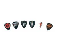 JIM DUNLOP Púas Lucky 13 serie II, Saco de 6, 1,00mm, Lucky1, Multicolor