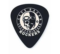 JIM DUNLOP Púas Lucky 13 serie III, Saco de 36, 1mm, Cafe Racer, Negro